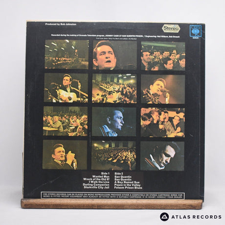 Johnny Cash - Johnny Cash At San Quentin - A1 B1 LP Vinyl Record - EX/EX