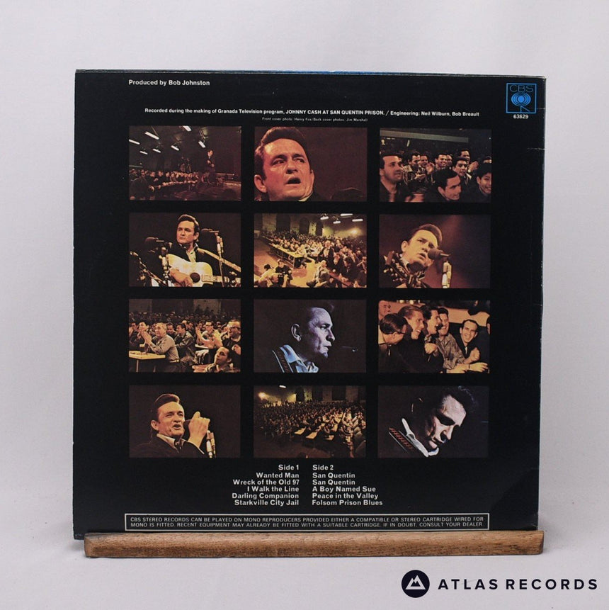 Johnny Cash - Johnny Cash At San Quentin - LP Vinyl Record - EX/EX