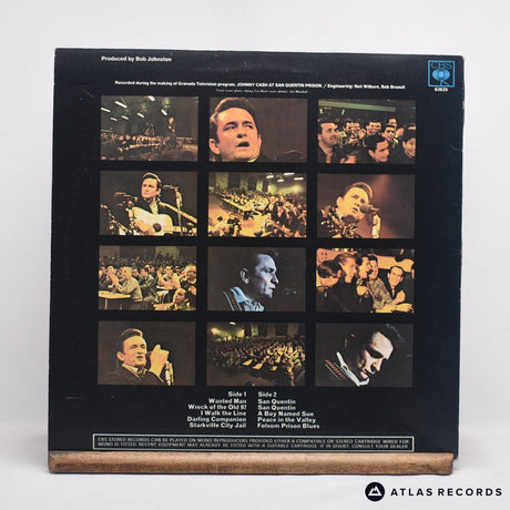 Johnny Cash - Johnny Cash At San Quentin - LP Vinyl Record - VG+/EX