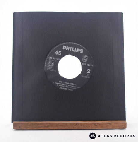 Johnny Cash - The Troubadour - 7" EP Vinyl Record - EX