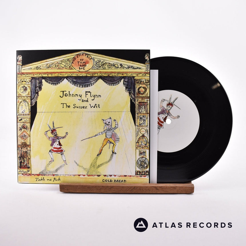 Johnny Flynn The Epic Tale Of Tom And Sue 7" Vinyl Record - Front Cover & Record
