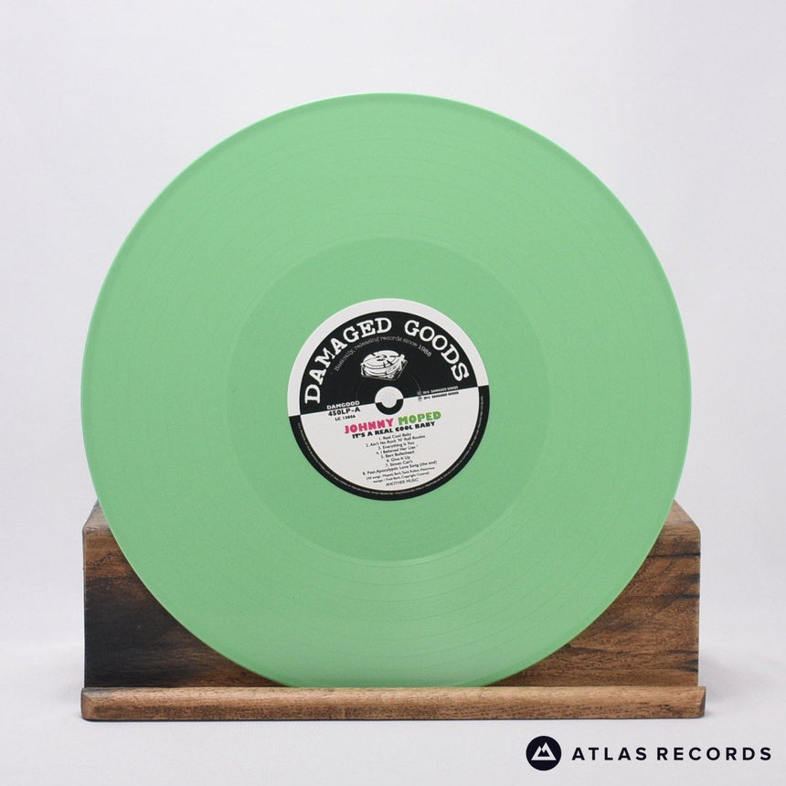 Johnny Moped - It's A Real Cool Baby - Green LP Vinyl Record - NM/NM