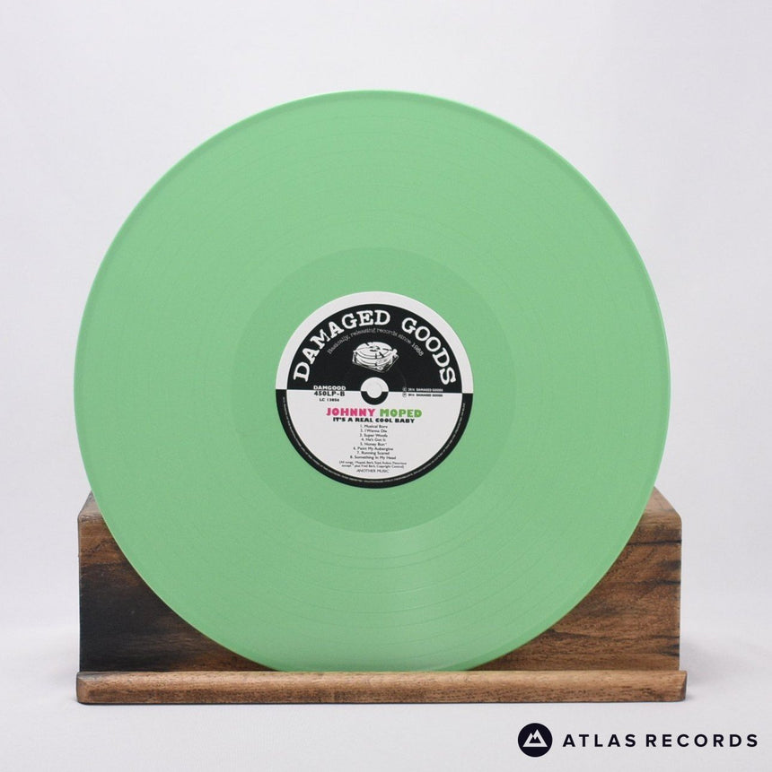 Johnny Moped - It's A Real Cool Baby - Green LP Vinyl Record - NM/NM