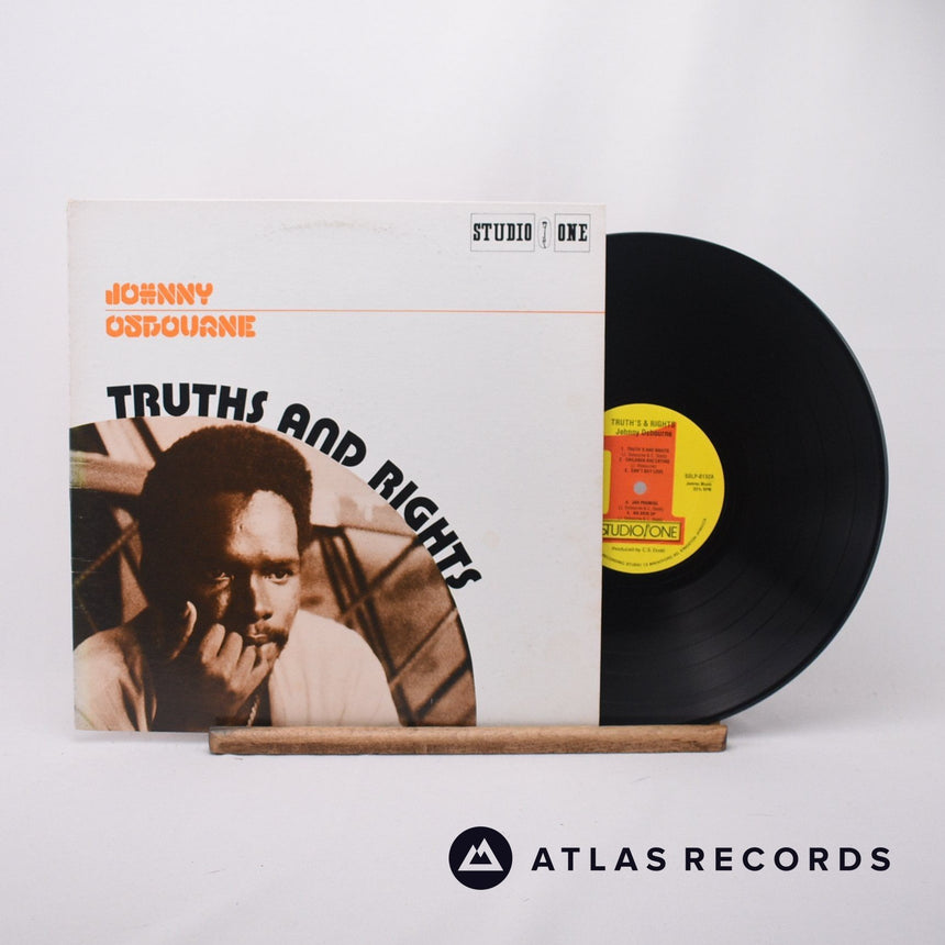 Johnny Osbourne Truths And Rights LP Vinyl Record - Front Cover & Record