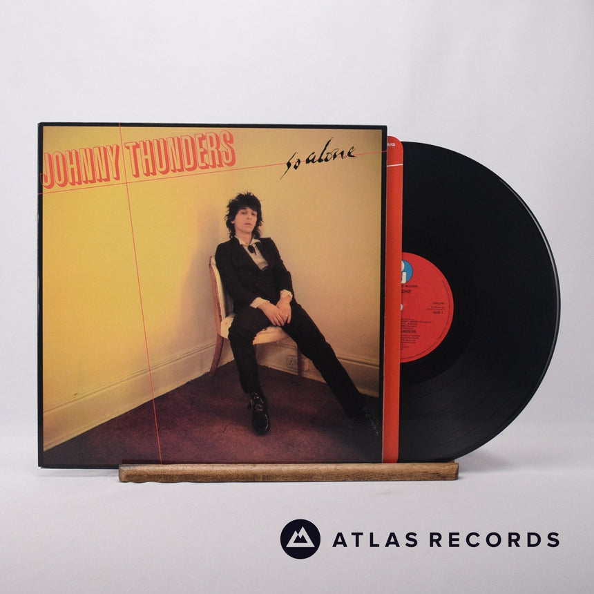 Johnny Thunders So Alone LP Vinyl Record - Front Cover & Record