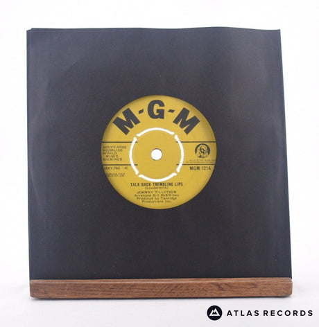 Johnny Tillotson Talk Back Trembling Lips 7" Vinyl Record - In Sleeve