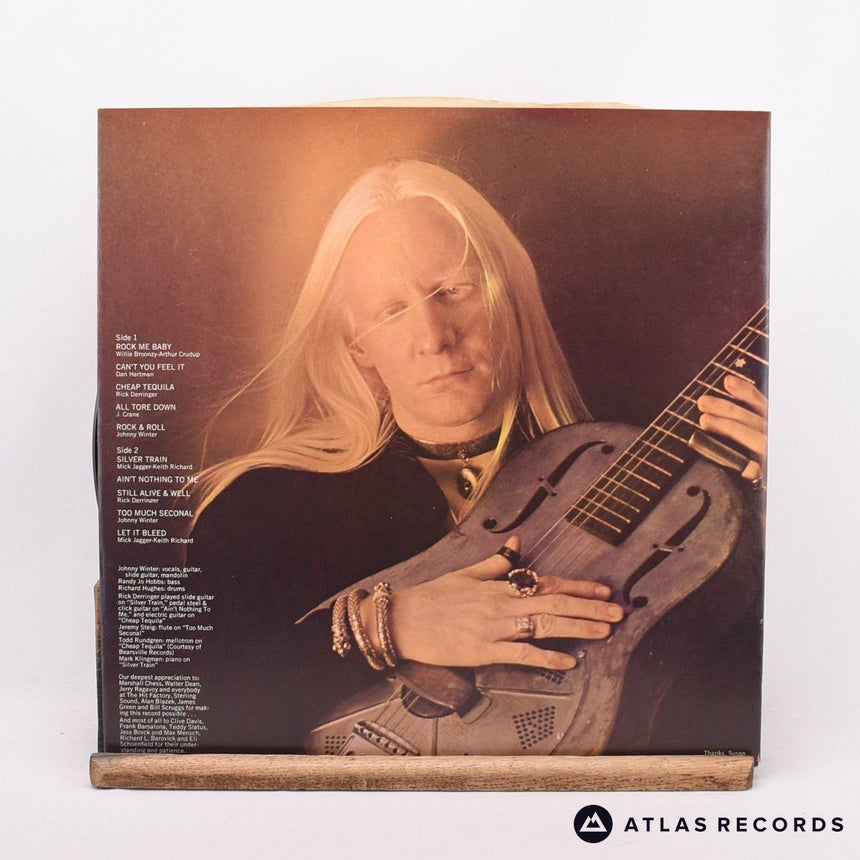 Johnny Winter - Still Alive And Well - LP Vinyl Record - EX/EX