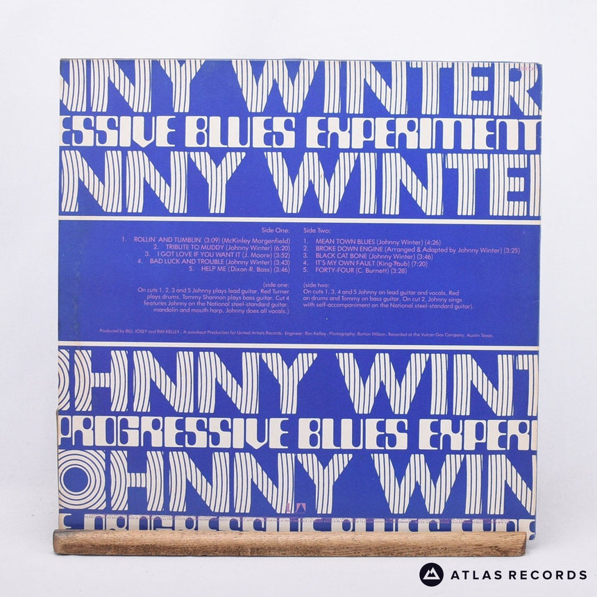 Johnny Winter - The Progressive Blues Experiment - LP Vinyl Record - EX/EX