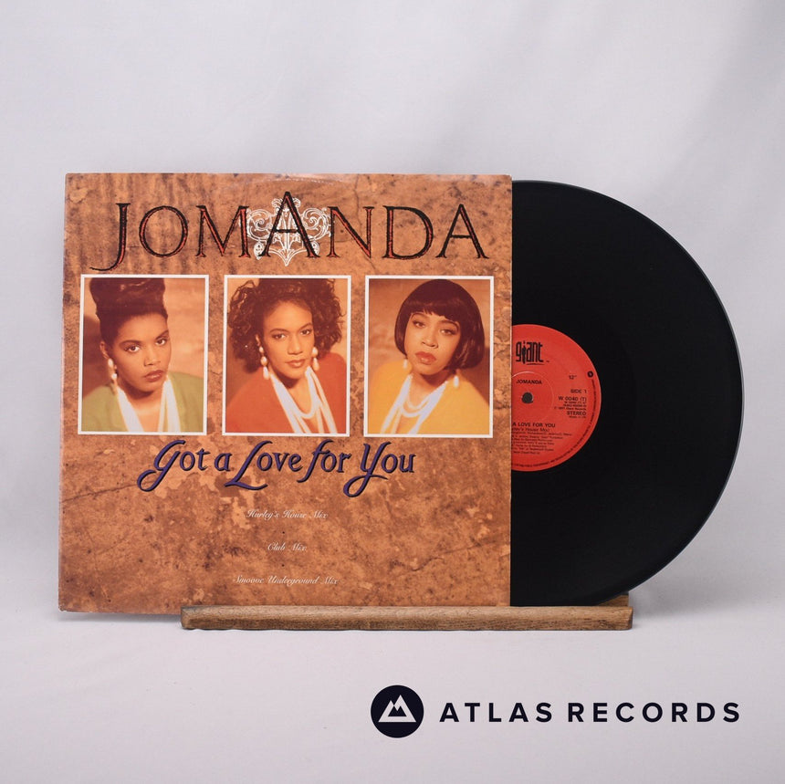 Jomanda Got A Love For You 12" Vinyl Record - Front Cover & Record