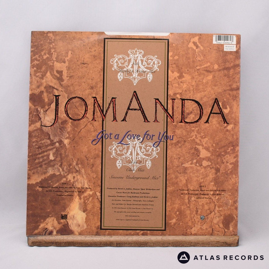 Jomanda - Got A Love For You - 12" Vinyl Record - EX/VG+