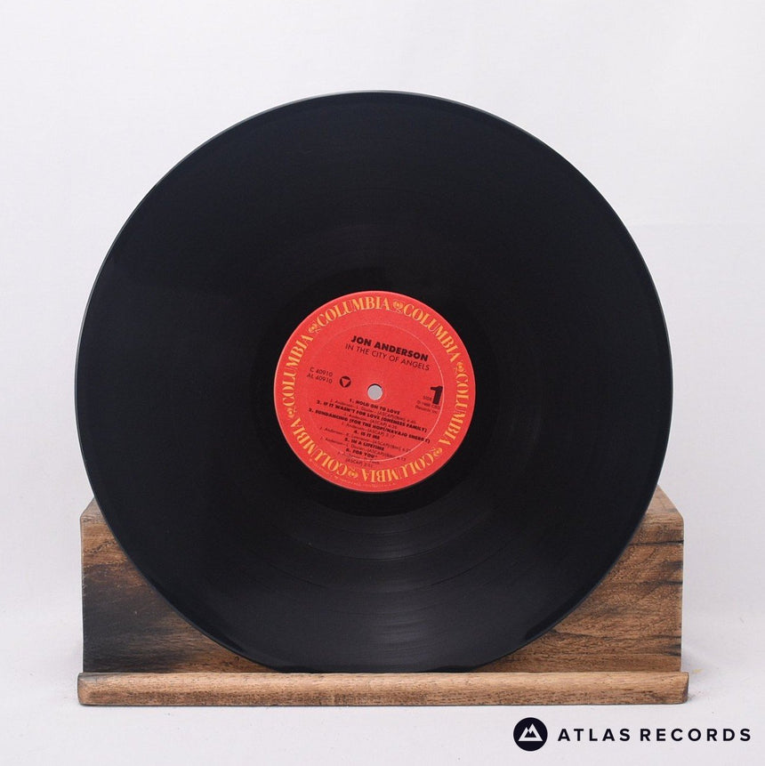 Jon Anderson - In The City Of Angels - LP Vinyl Record - EX/EX