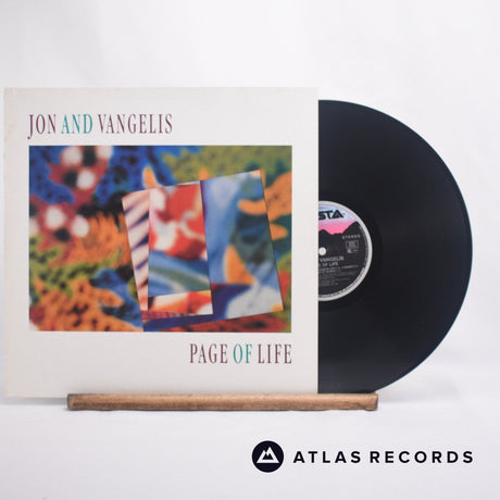 Jon & Vangelis Page Of Life LP Vinyl Record - Front Cover & Record