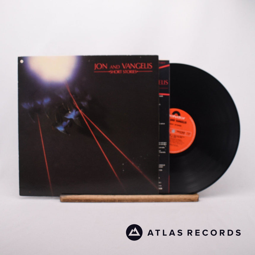 Jon & Vangelis Short Stories LP Vinyl Record - Front Cover & Record