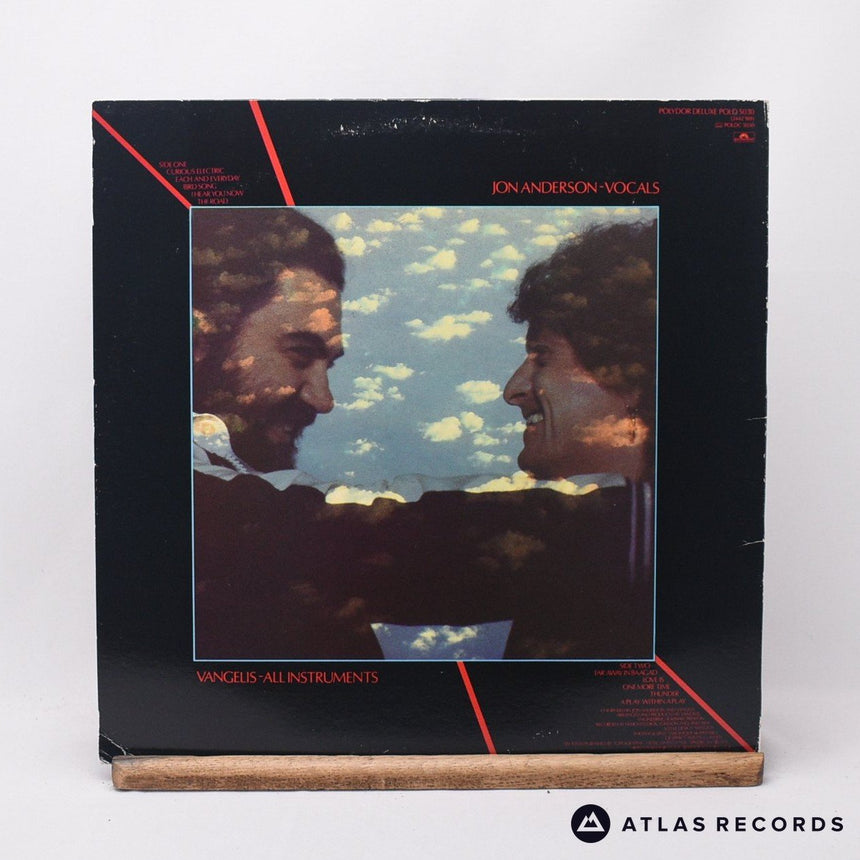 Jon & Vangelis - Short Stories - Strawberry LP Vinyl Record - VG+/EX