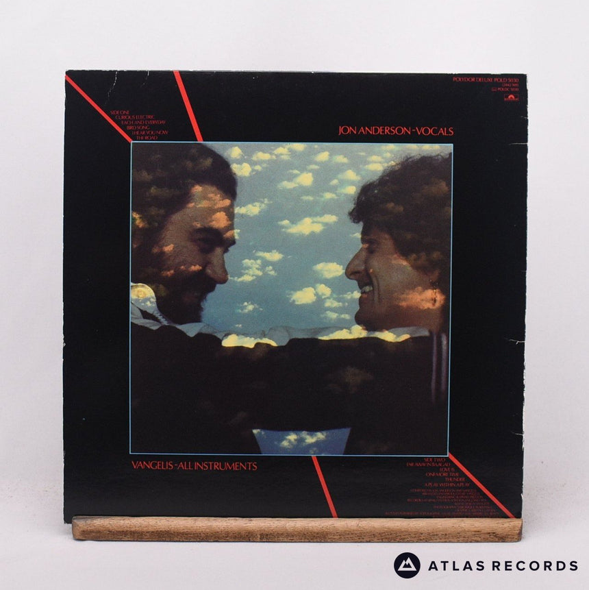 Jon & Vangelis - Short Stories - Strawberry LP Vinyl Record - VG+/VG+