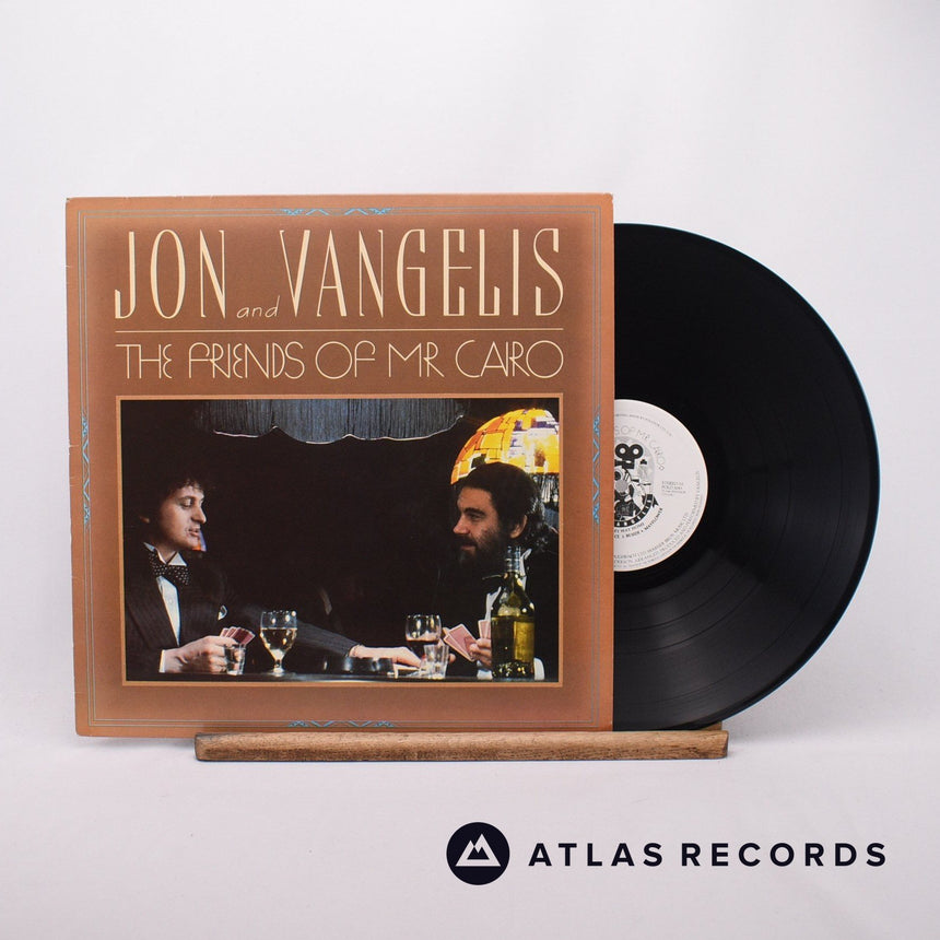 Jon & Vangelis The Friends Of Mr Cairo LP Vinyl Record - Front Cover & Record