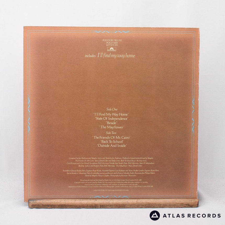 Jon & Vangelis - The Friends Of Mr Cairo - LP Vinyl Record - EX/EX