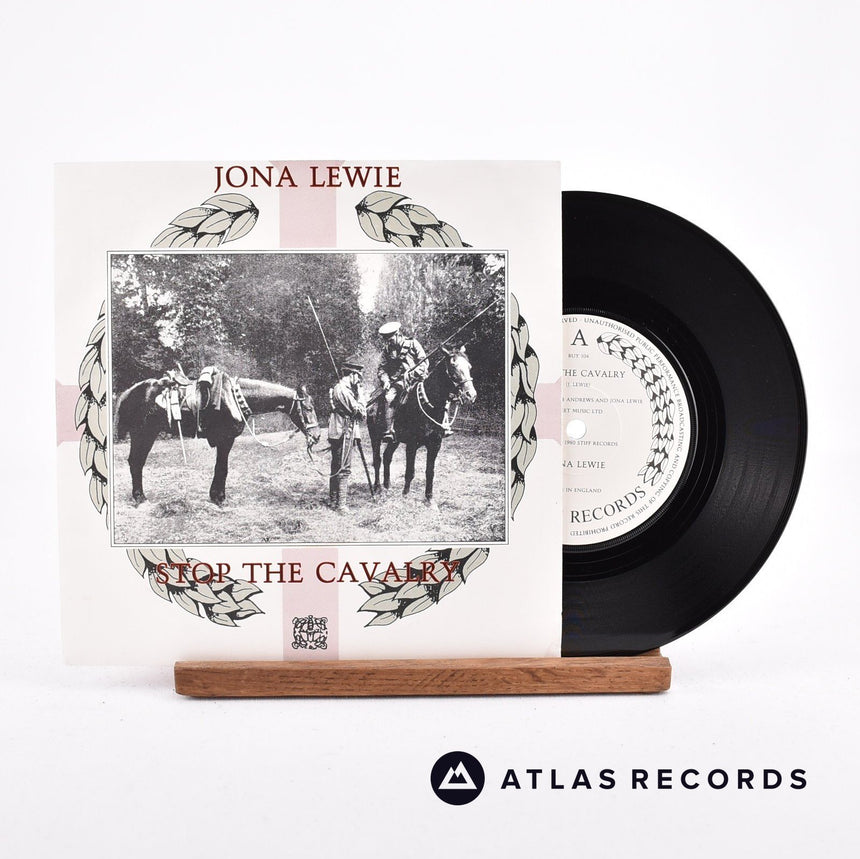 Jona Lewie Stop The Cavalry 7" Vinyl Record - Front Cover & Record