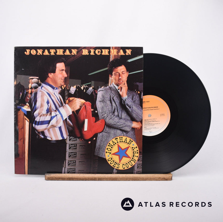 Jonathan Richman Jonathan Goes Country LP Vinyl Record - Front Cover & Record