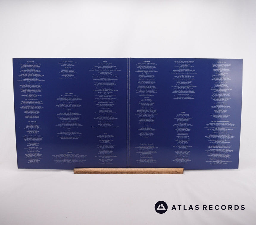 Joni Mitchell - Blue - Reissue Strawberry Gatefold -A B2 LP Vinyl Record - EX/NM