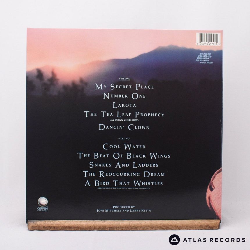 Joni Mitchell - Chalk Mark In A Rain Storm - 1-A 1-B LP Vinyl Record - NM/EX
