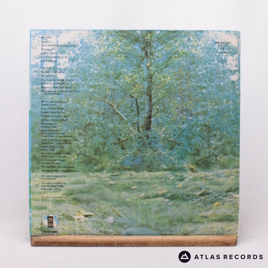 Joni Mitchell - For The Roses - Reissue A B2 LP Vinyl Record - EX/EX