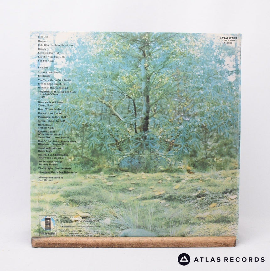 Joni Mitchell - For The Roses - Repress Gatefold A-1 B-1 LP Vinyl Record - EX/EX