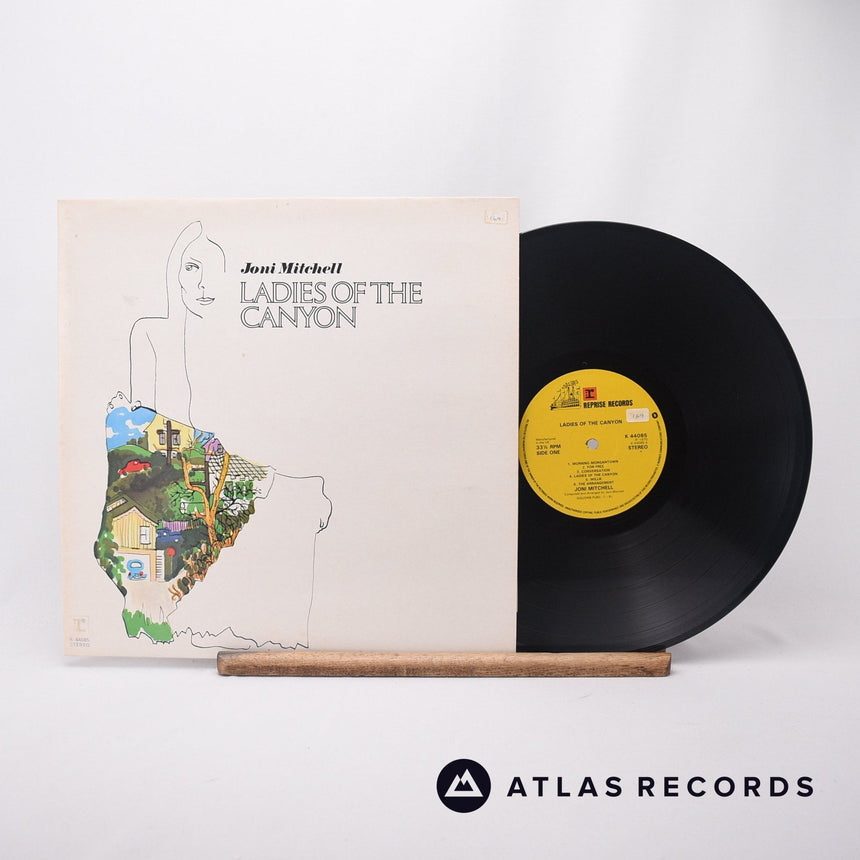Joni Mitchell Ladies Of The Canyon LP Vinyl Record - Front Cover & Record