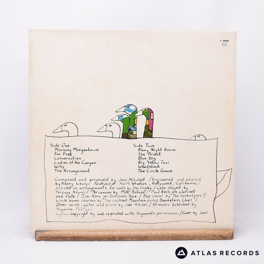 Joni Mitchell - Ladies Of The Canyon - A4 B4 LP Vinyl Record - VG+/VG+