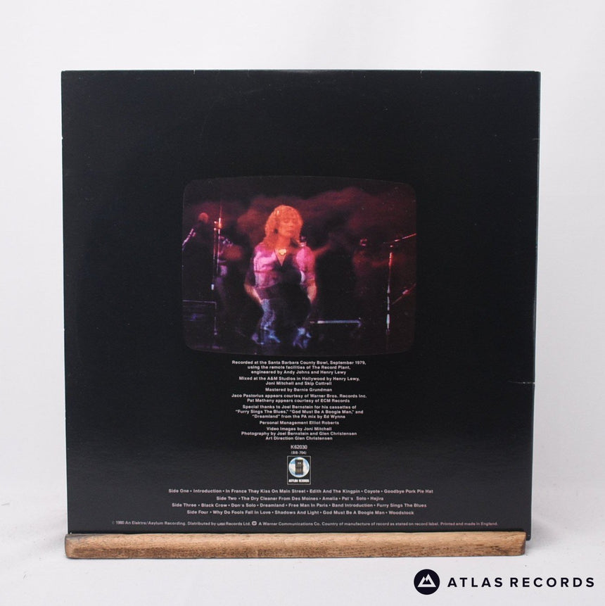 Joni Mitchell - Shadows And Light - Embossed Sleeve 2 x LP Vinyl Record - EX/EX