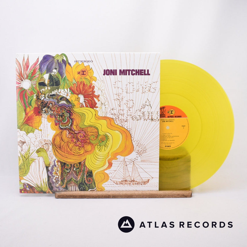 Joni Mitchell Song To A Seagull LP Vinyl Record - Front Cover & Record