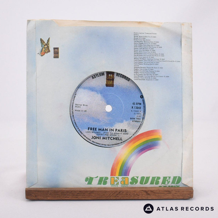 Joni Mitchell - You Turn Me On I'm A Radio - 7" Vinyl Record - VG+/VG+