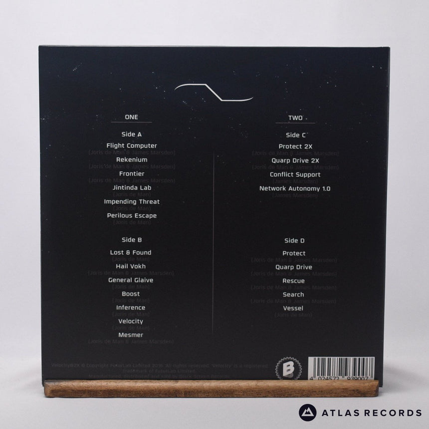 Joris de Man - Velocity 2X - Blue A B C D 2 x LP Vinyl Record - NM/NM