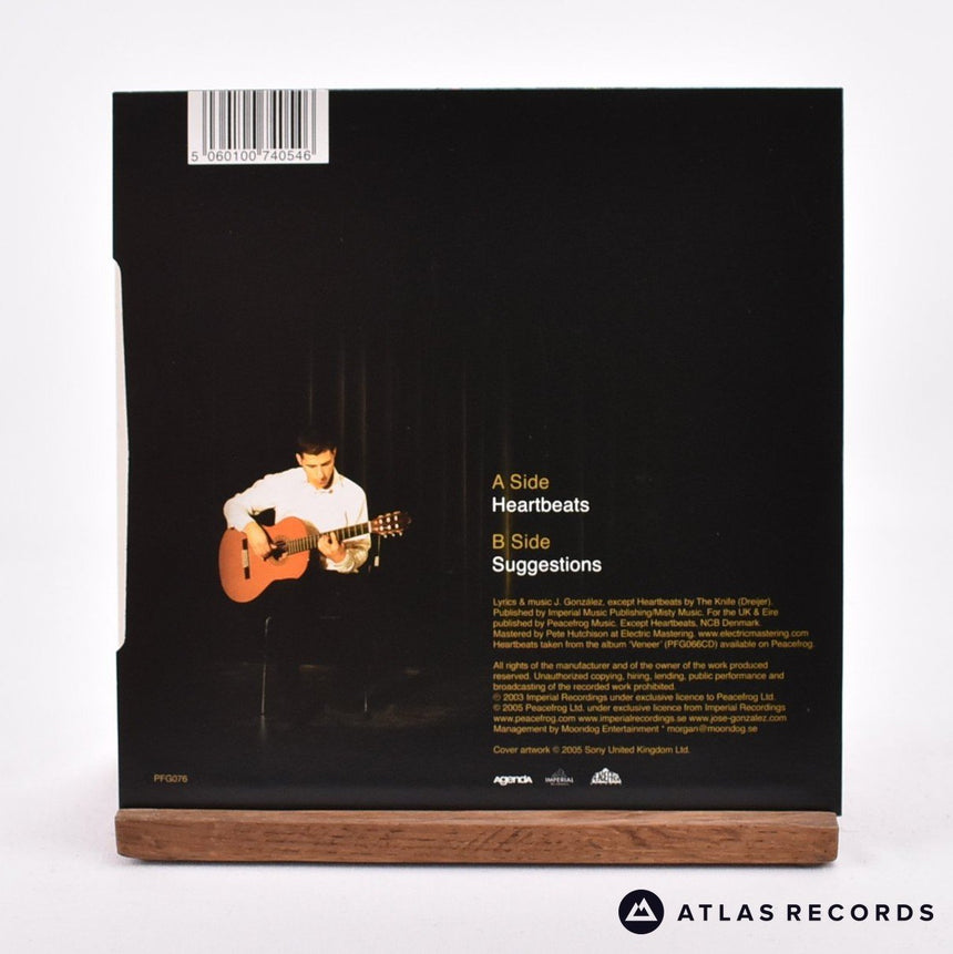 José González - Heartbeats - 7" Vinyl Record - NM/NM