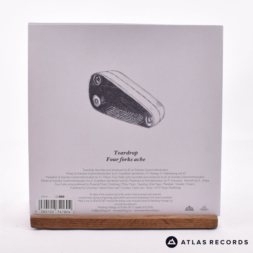 José González - Teardrop - 7" Vinyl Record - NM/NM