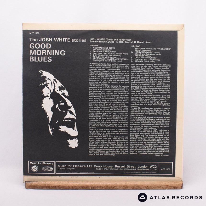 Josh White - Good Morning Blues - The Josh White Stories - LP Vinyl Record
