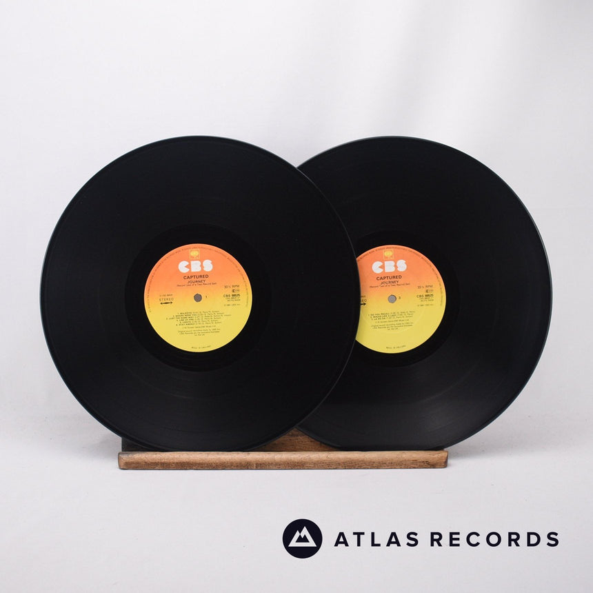 Journey - Captured - Gatefold 2 x LP Vinyl Record - EX/EX