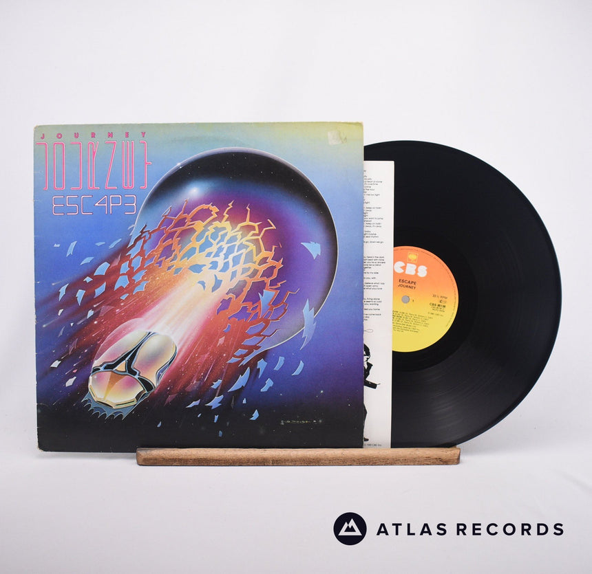 Journey Escape LP Vinyl Record - Front Cover & Record