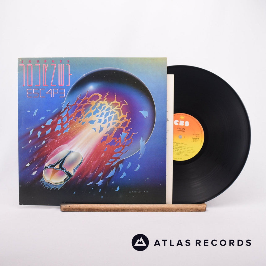 Journey Escape LP Vinyl Record - Front Cover & Record