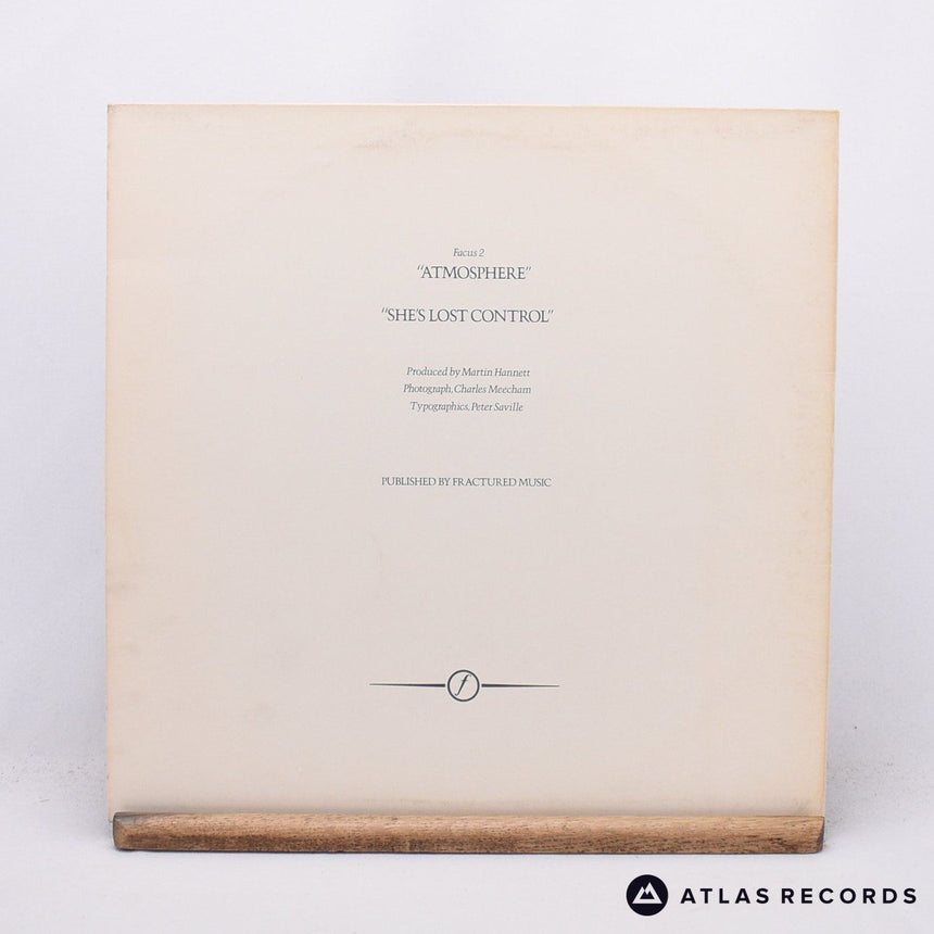 Joy Division - Atmosphere - Porky 2A2 2B2 12" Vinyl Record - VG+/VG+
