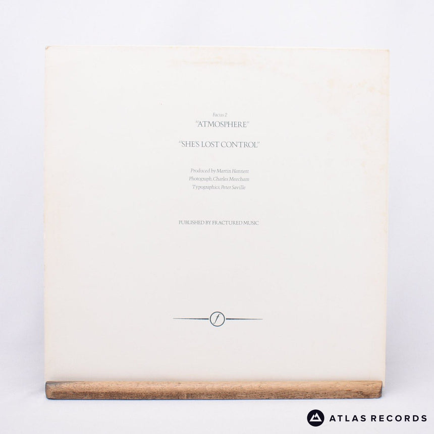 Joy Division - Atmosphere - Porky A2 B2 12" Vinyl Record - VG+/VG+