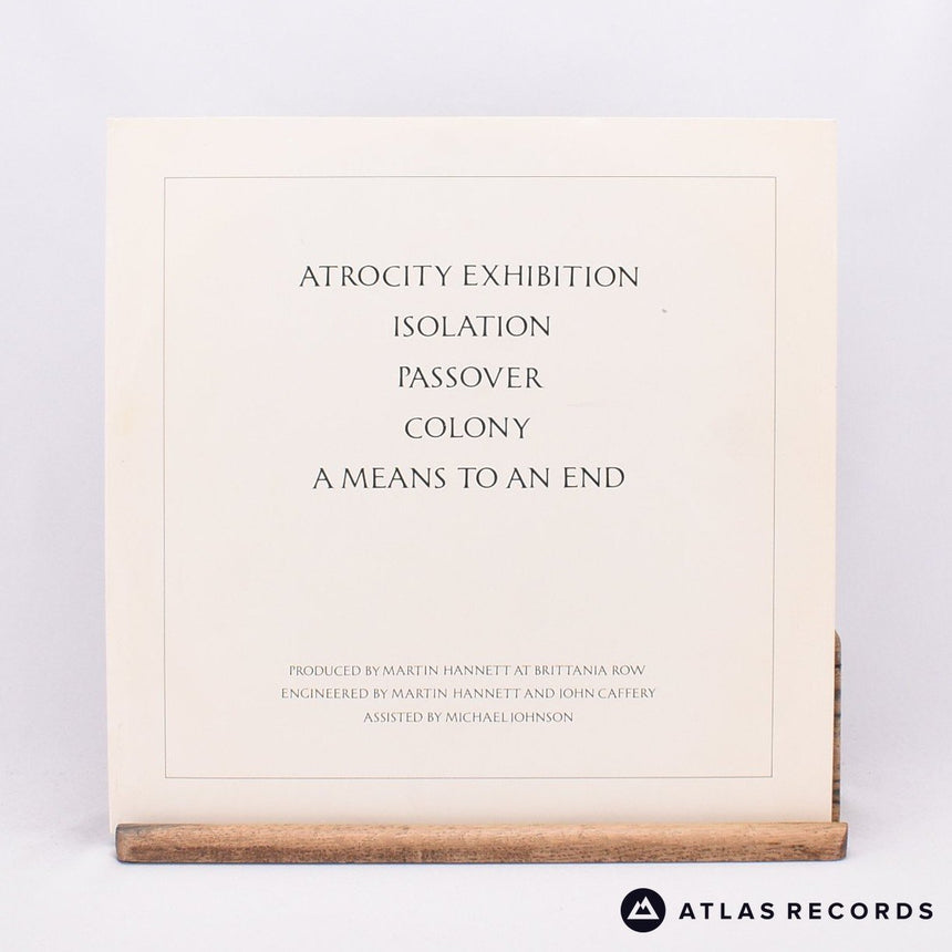 Joy Division - Closer - Repress A1 B-1 LP Vinyl Record - EX/VG+