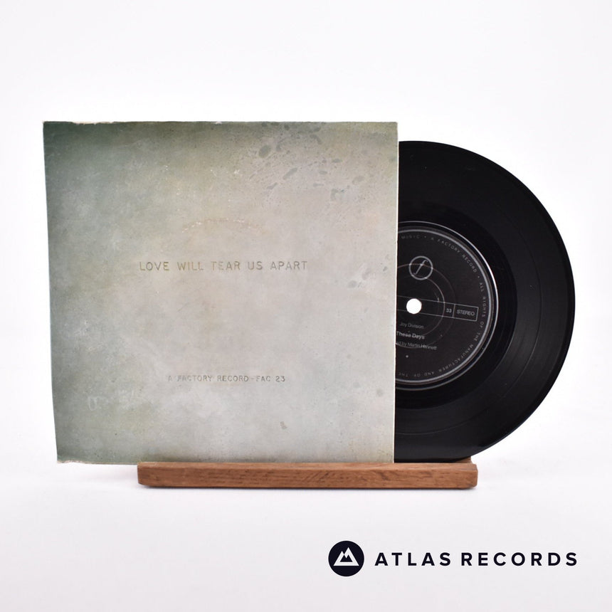 Joy Division Love Will Tear Us Apart 7" Vinyl Record - Front Cover & Record