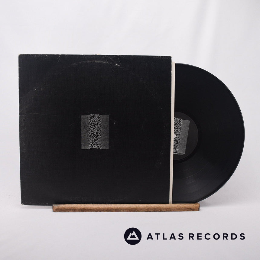 Joy Division Unknown Pleasures LP Vinyl Record - Front Cover & Record