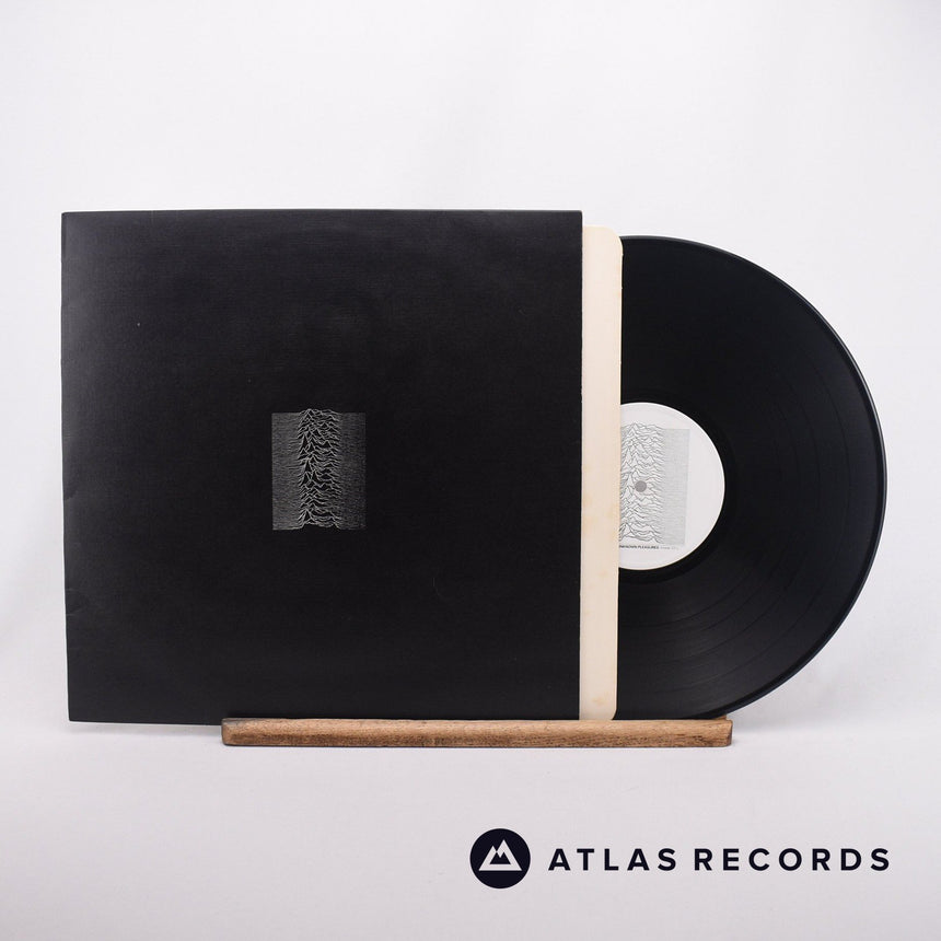 Joy Division Unknown Pleasures LP Vinyl Record - Front Cover & Record