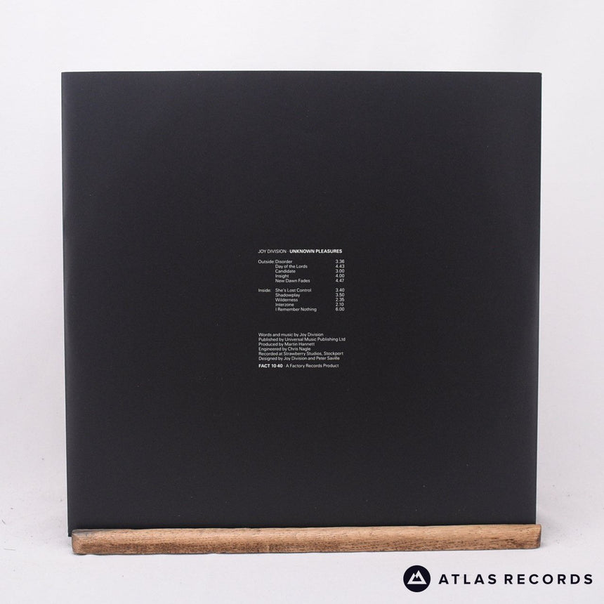 Joy Division - Unknown Pleasures - 180G Red A2 B1 LP Vinyl Record - NM/NM