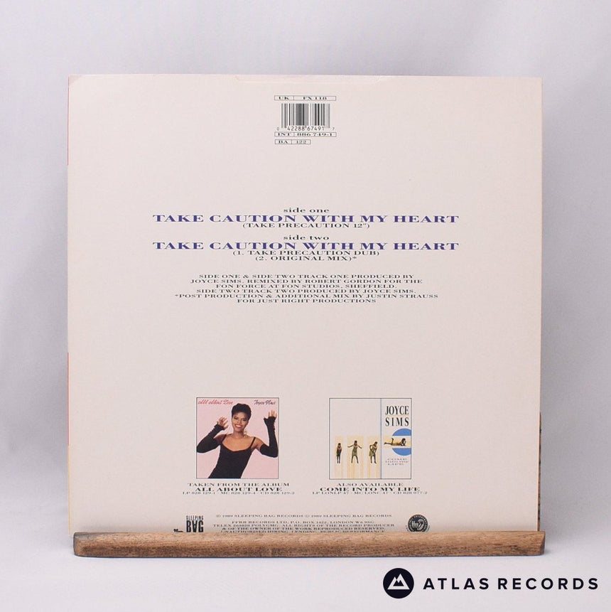 Joyce Sims - Take Caution With My Heart - 12" Vinyl Record - EX/EX