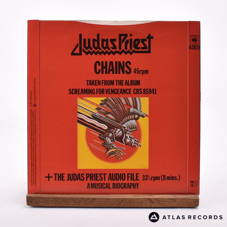 Judas Priest - Chains - Townhouse 7" Vinyl Record - EX/EX