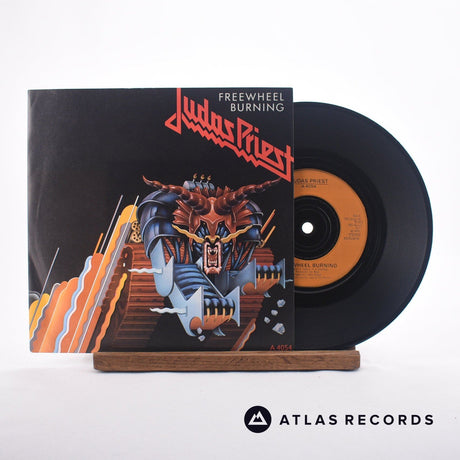 Judas Priest Freewheel Burning 7" Vinyl Record - Front Cover & Record