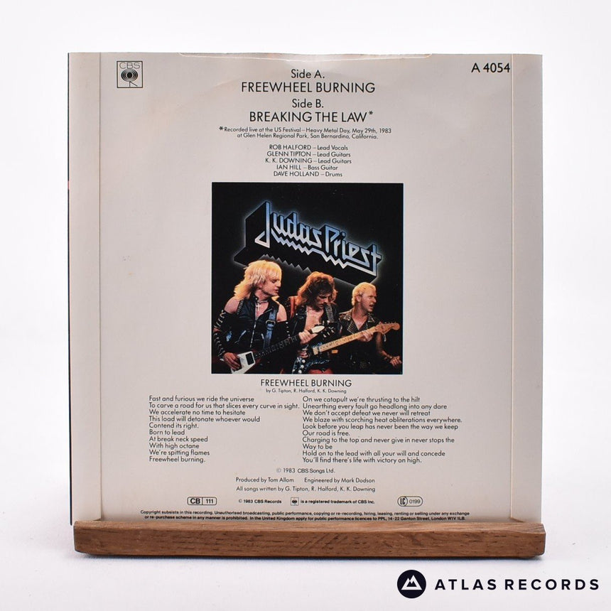 Judas Priest - Freewheel Burning - 7" Vinyl Record - EX/EX